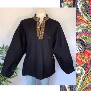 w o o l ::  Lupo Norway Traditional Embroidered Scandinavian Wool Jacket